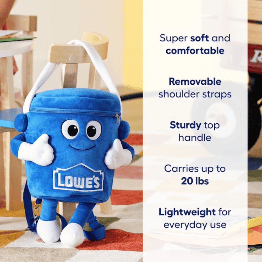 Lowes Plush Backpack Lowes Plush Backpack